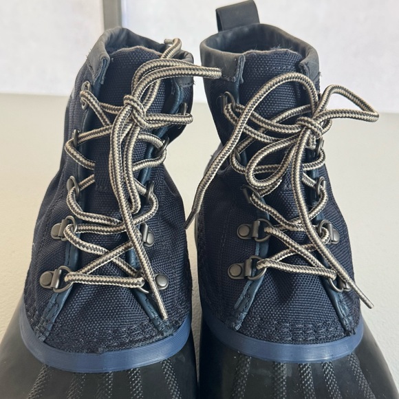 Sorel Men's Cheyanne Blue And Black Waterproof Duck Boot Size 8 - Picture 3 of 10